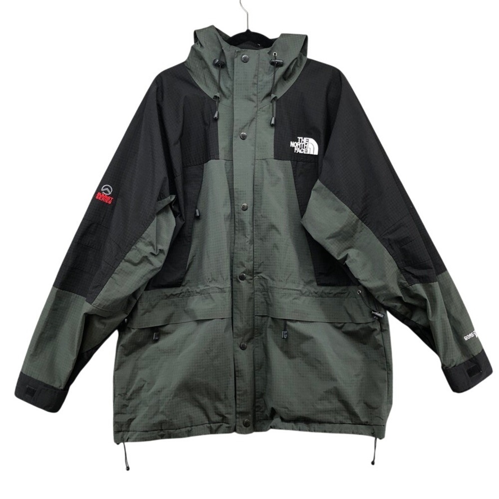 The North Face Parka Mens XXL Green Summit Series Gore-Tex Ripstop Shell Hiking